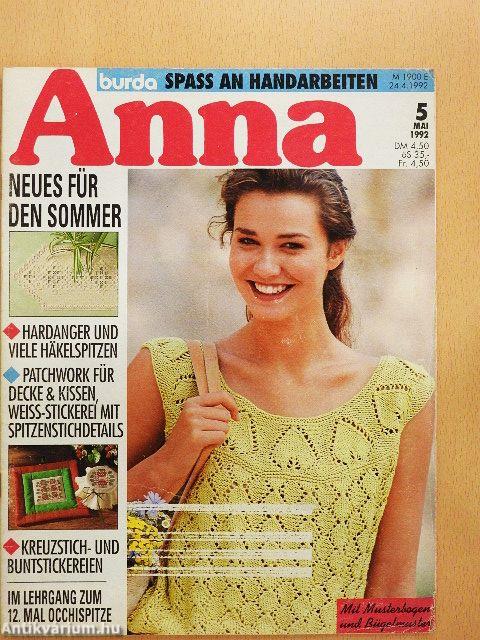Anna Burda Mai 1992