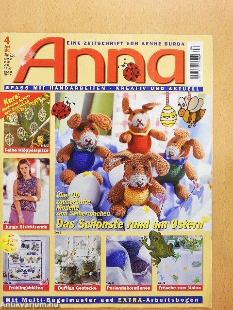 Anna Burda April 2001