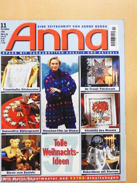 Anna Burda November 1997