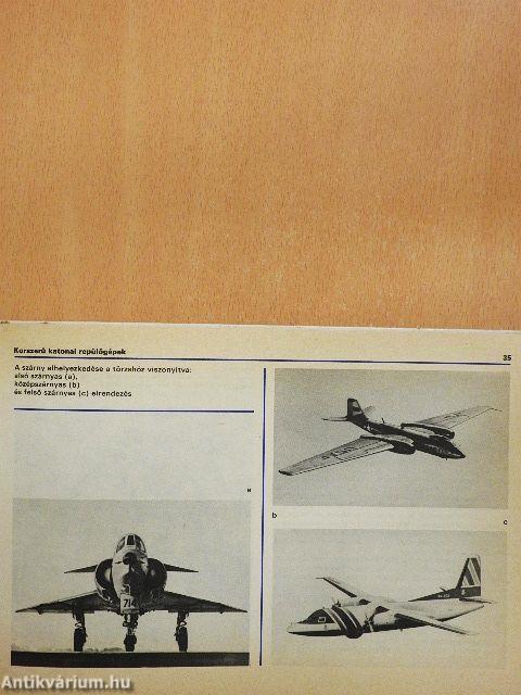 Katonai repülőgépek és helikopterek