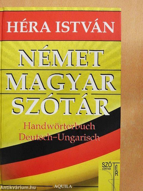 Német-magyar szótár