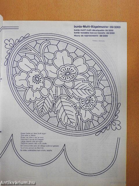 Anna Burda August 2000