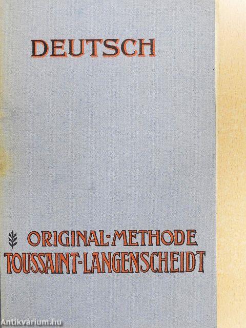 Original-Methode Toussaint-Langenscheidt - Deutsch (gótbetűs)