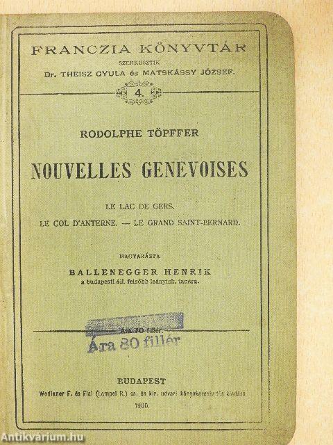 Nouvelles Genevoises