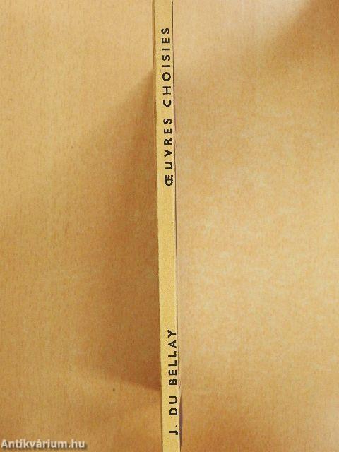 Joachim du Bellay Oeuvres Choisies