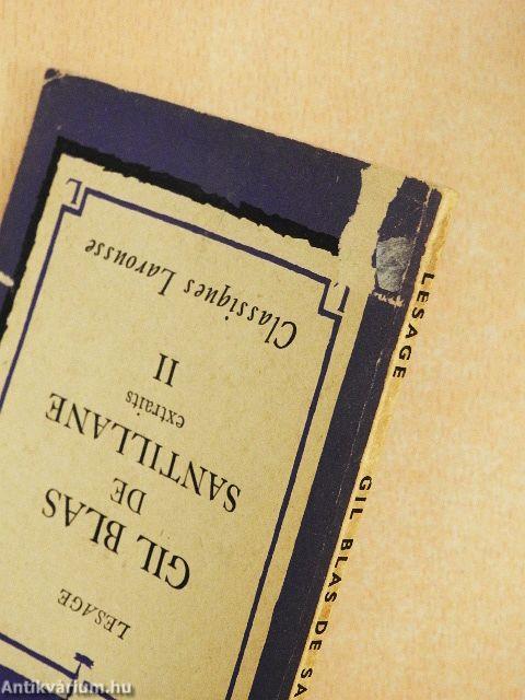 Histoire de Gil Blas de Santillane extraits I-II.