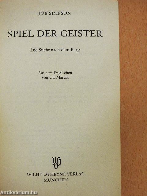 Spiel der Geister