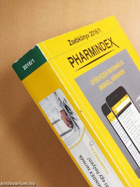 Pharmindex Zsebkönyv 2016/1