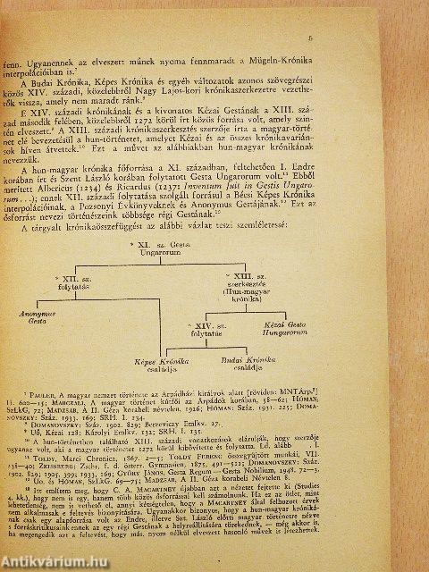 Krónikáink és a magyar őstörténet