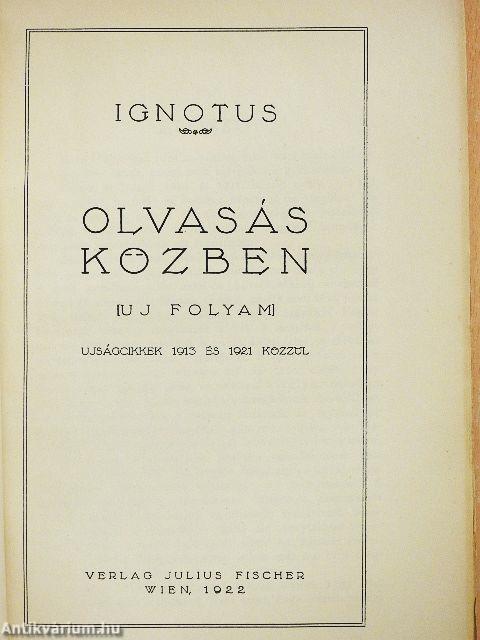 Olvasás közben