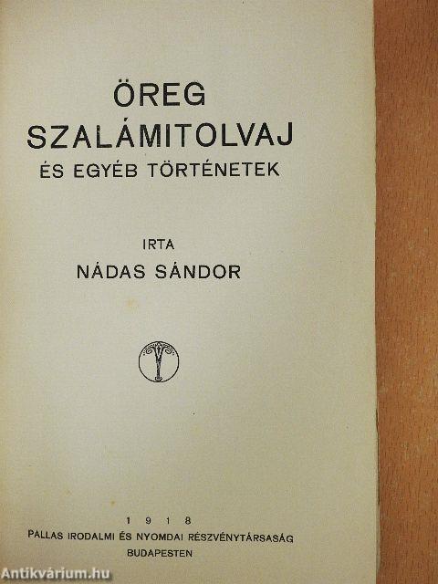 Öreg szalámitolvaj