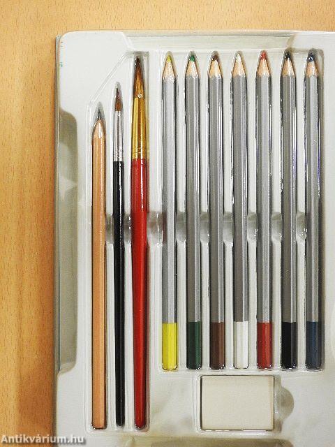 Akvarellceruza varázskészlet