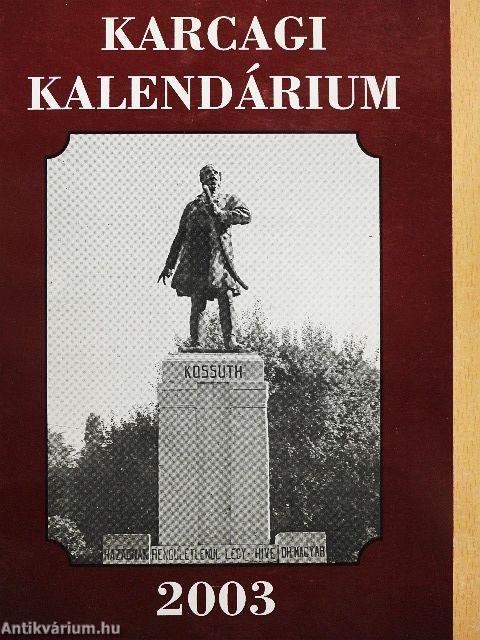 Karcagi kalendárium 2003