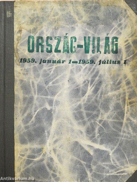 Ország Világ 1959. január-december I-II.