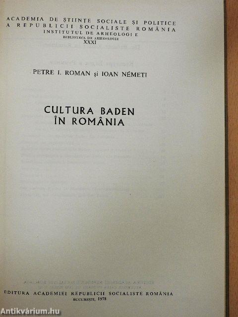 Cultura Baden in Romania