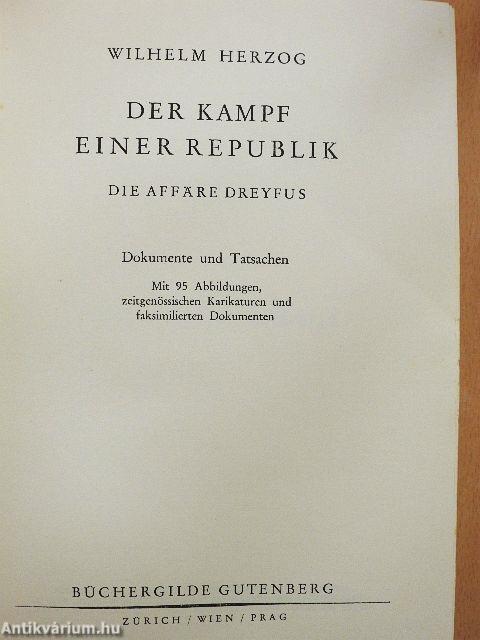 Der Kampf einer Republik