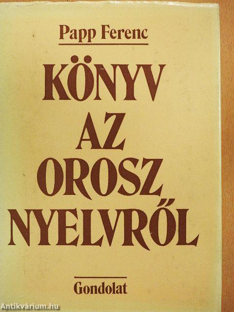 Könyv az orosz nyelvről