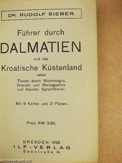Führer durch Dalmatien