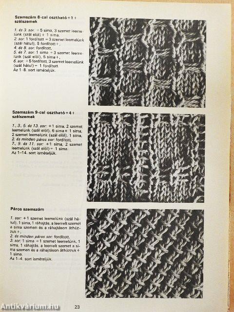 Aranykéz kötésmintakönyv