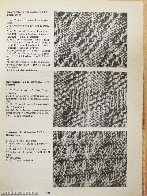 Aranykéz kötésmintakönyv