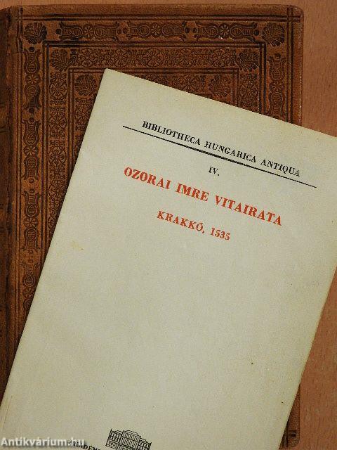 Ozorai Imre vitairata