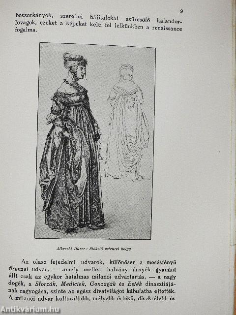 A divat története I.