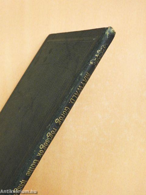 Görög régiségek Goethe "Iphigenie auf Tauris" czimű drámájában