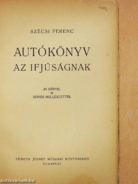 Autókönyv az ifjúságnak