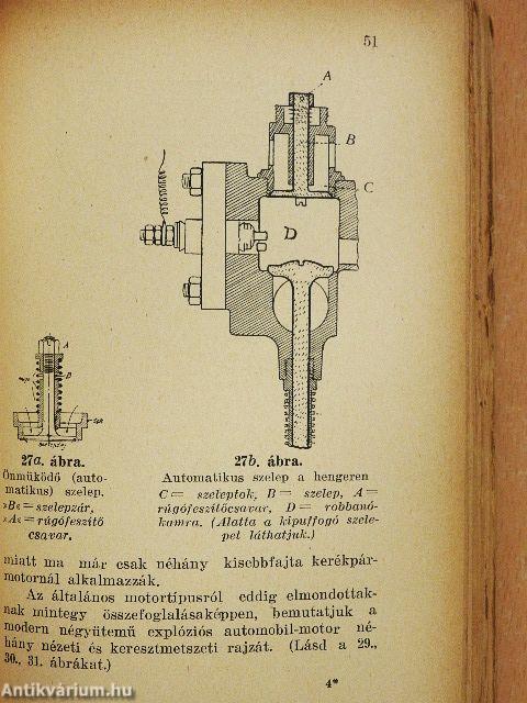 Az automobil, teherautó, motorkerékpár