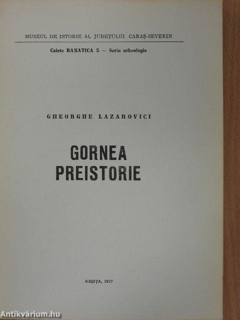 Gornea Preistorie