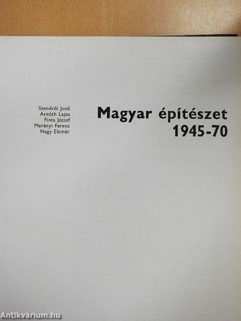 Magyar építészet 1945-70