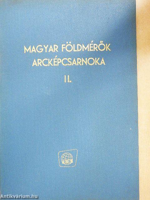Magyar földmérők arcképcsarnoka II.