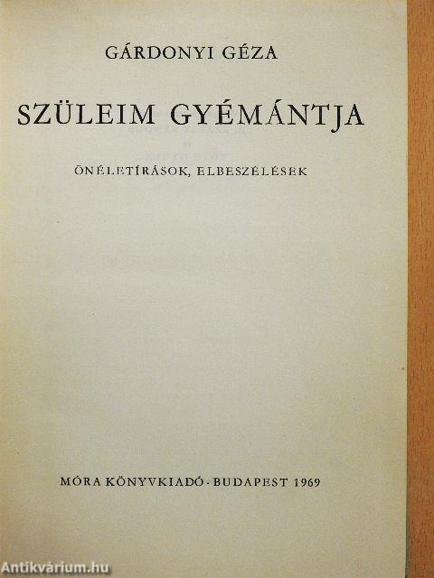 Szüleim gyémántja