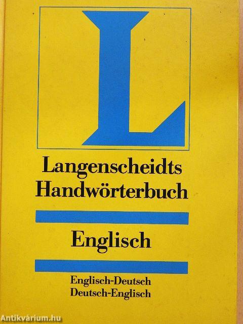 Langenscheidts Handwörterbuch Englisch