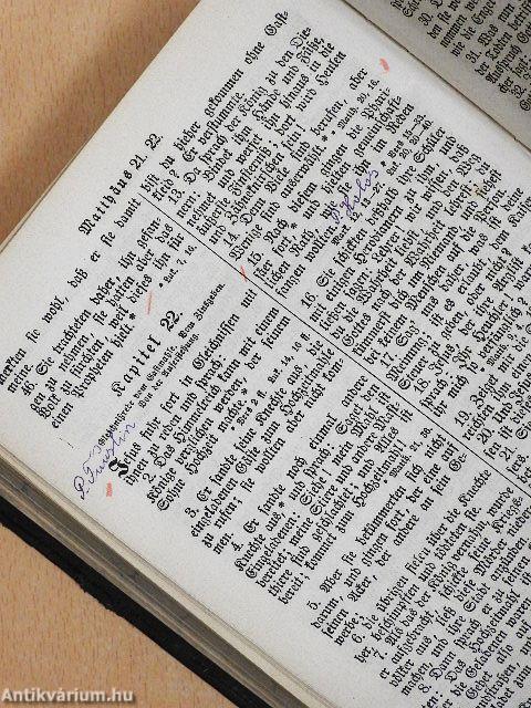 Die Heiligen Schriften des Alten und Neuen Testamentes (gótbetűs)