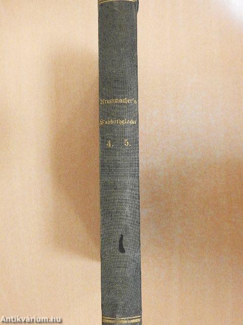 Die Sabbathglocke IV-V. (gótbetűs)