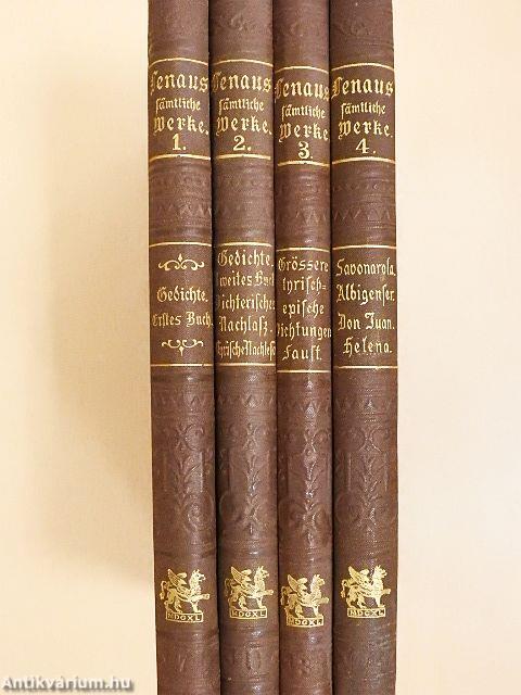 Lenaus sämtliche Werke I-IV. (gótbetűs)