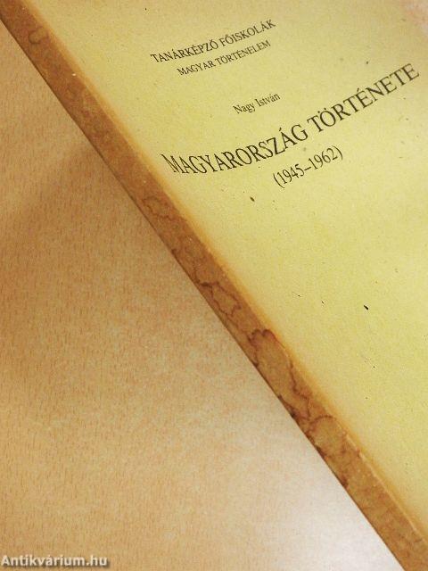 Magyarország története 1945-1962