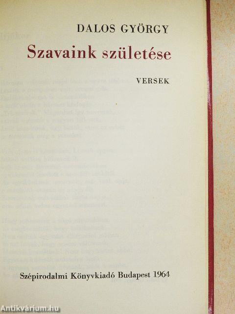 Szavaink születése