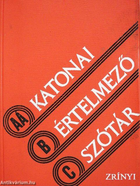 Katonai értelmező szótár