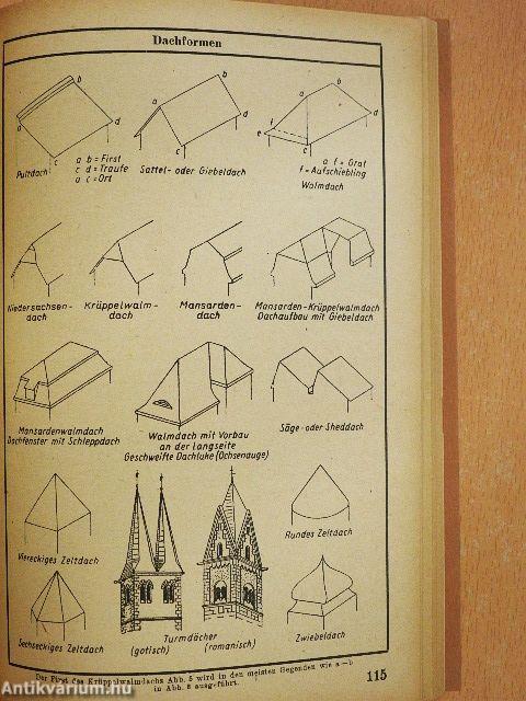 Tabellenbuch für das Bau- und Holzgewerbe