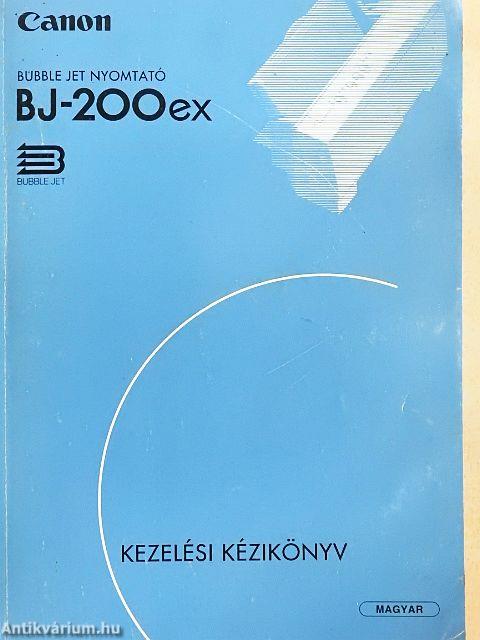 Canon BJ-200ex Bubble Jet nyomtató
