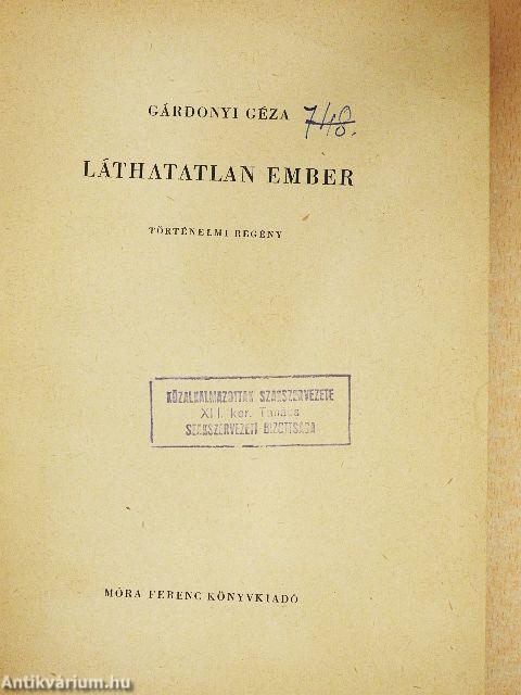 Láthatatlan ember