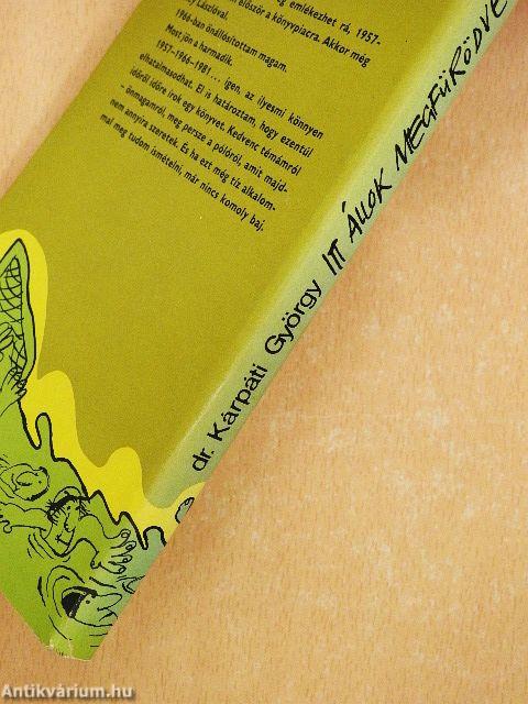 Itt állok megfürödve