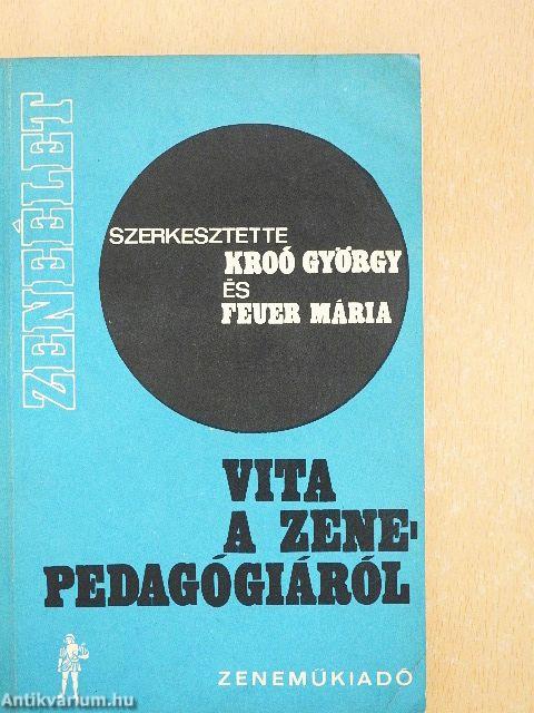 Vita a zenepedagógiáról