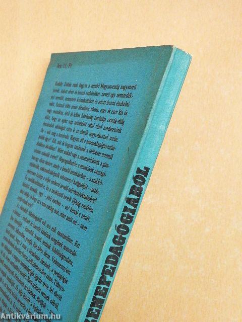 Vita a zenepedagógiáról