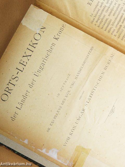 A Magyar Korona Országainak Helységnévtára