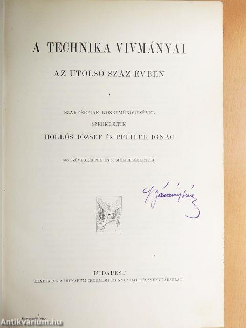 A technika vivmányai az utolsó száz évben