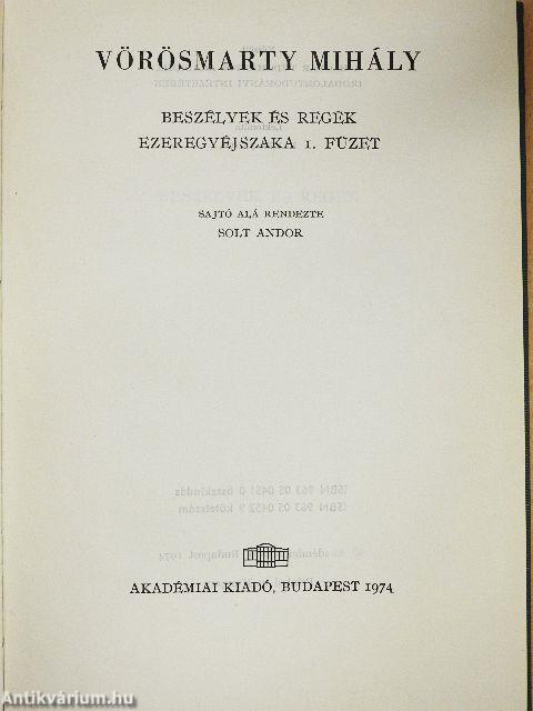 Beszélyek és regék/Ezeregyéjszaka 1. füzet