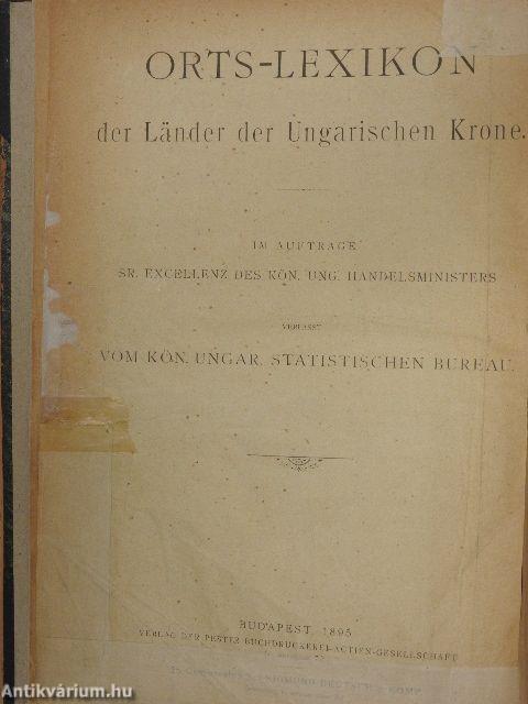 A Magyar Korona Országainak Helységnévtára